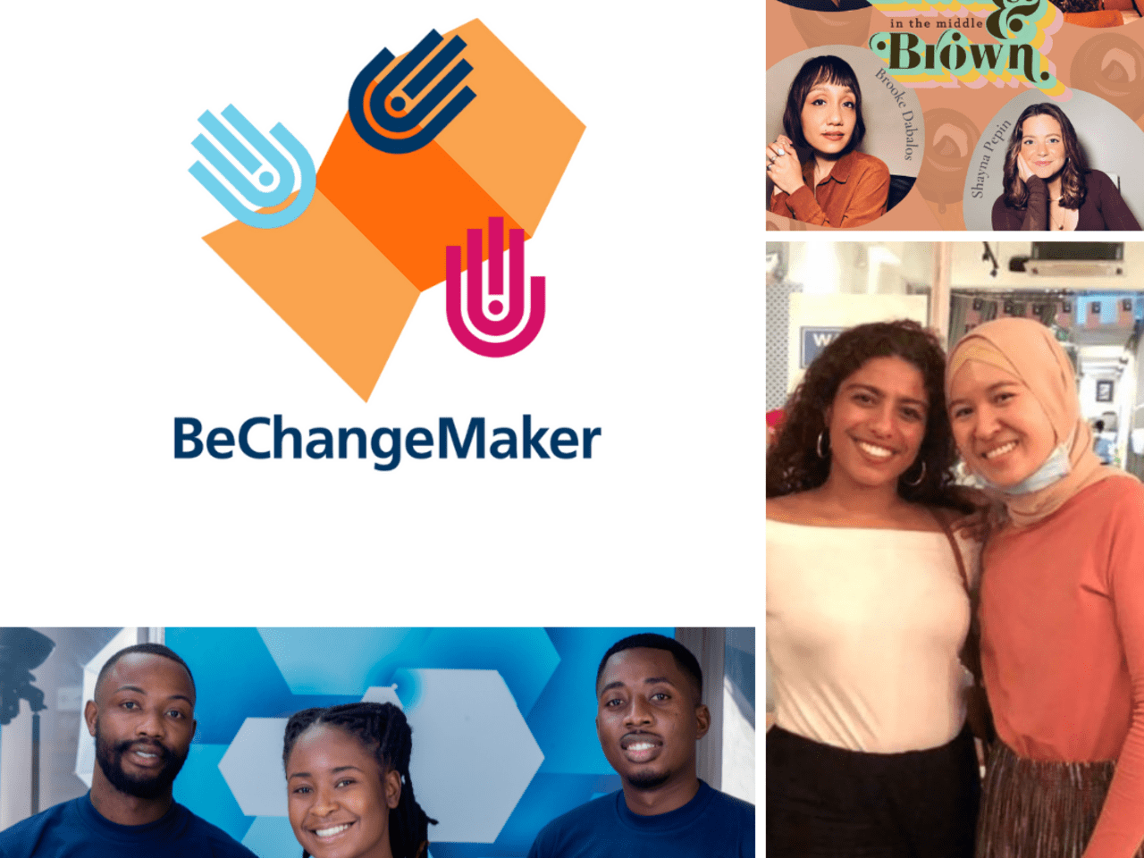 与这三个Bechangemaker 2021队的队伍遇见人员